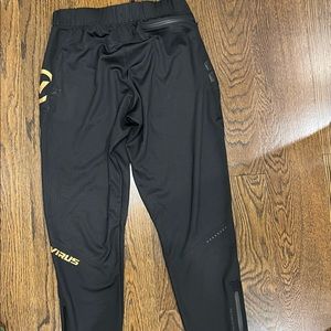 Men’s Virus joggers - black and gold - size medium - never worn